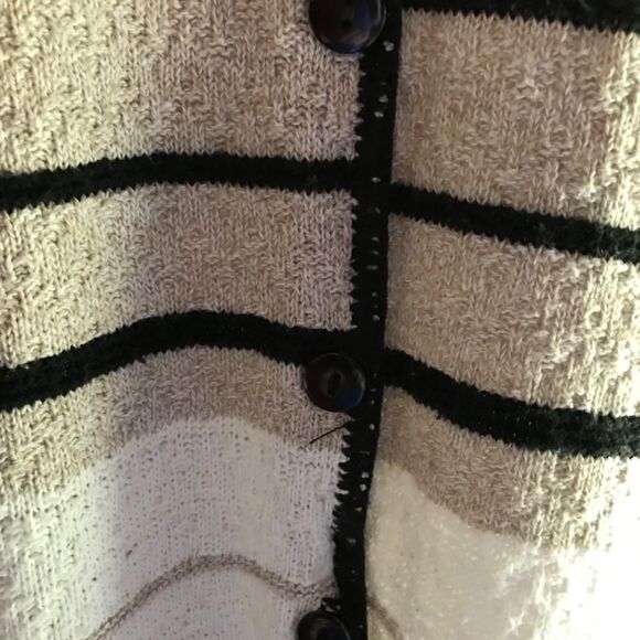 Women’s Summer Textured Sweater with button details size 1X - Picture 2 of 6